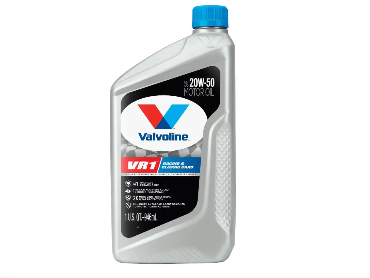 Valvoline VR1 Racing SAE High Zinc Motor Oil