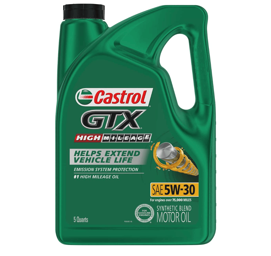 Castrol GTX High Mileage 5W-30 Motor Oil