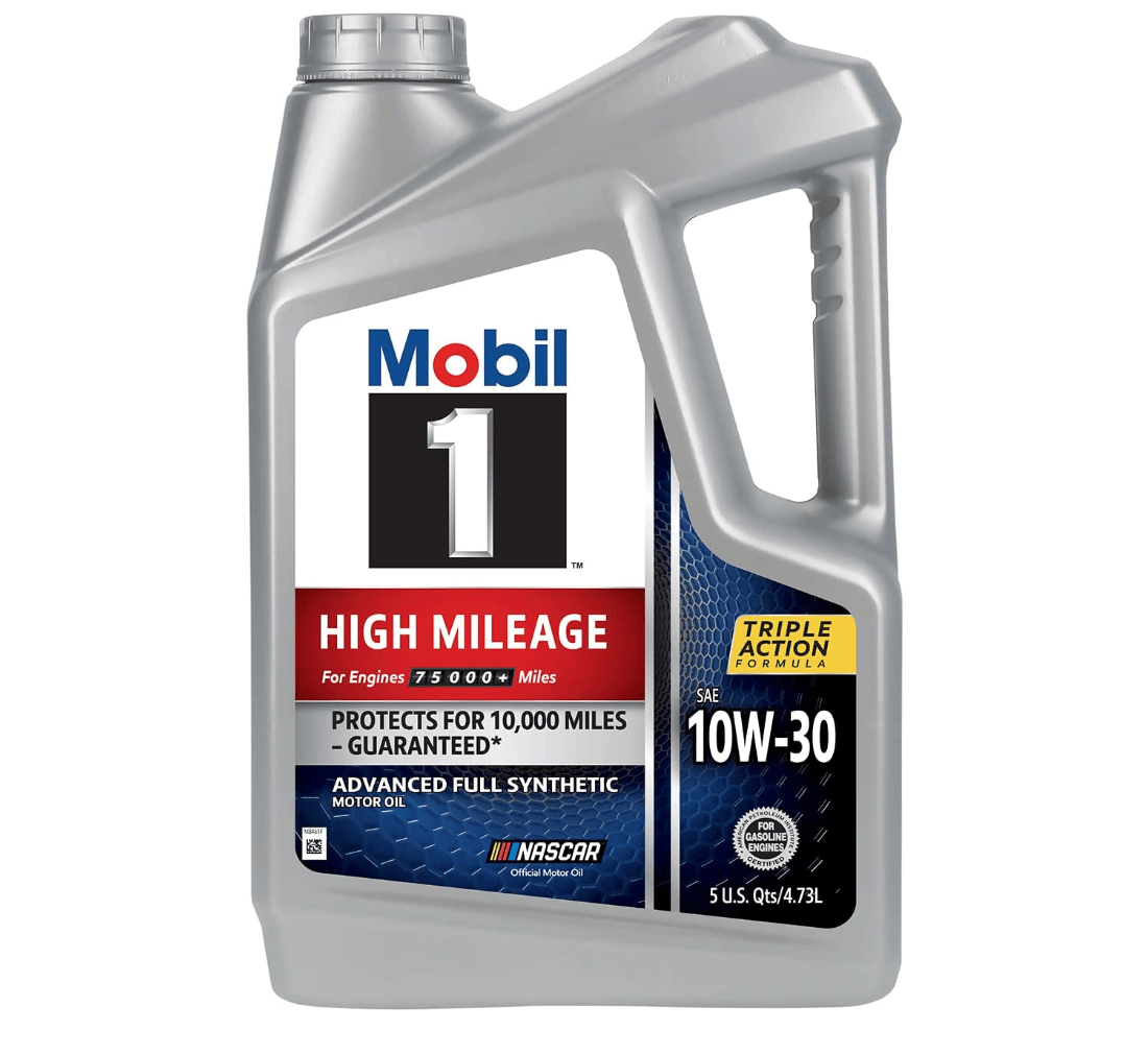 Mobil 1 High Mileage Motor Oil